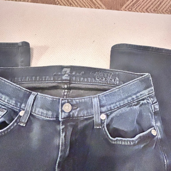 Seven for all mankind skinny bootcut jeans - Picture 2 of 11